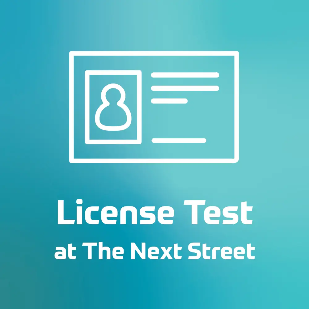 MA - License Test at The Next Street